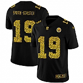 Nike Steelers 19 JuJu Smith Schuster Black Leopard Vapor Untouchable Limited Jersey Dyin,baseball caps,new era cap wholesale,wholesale hats